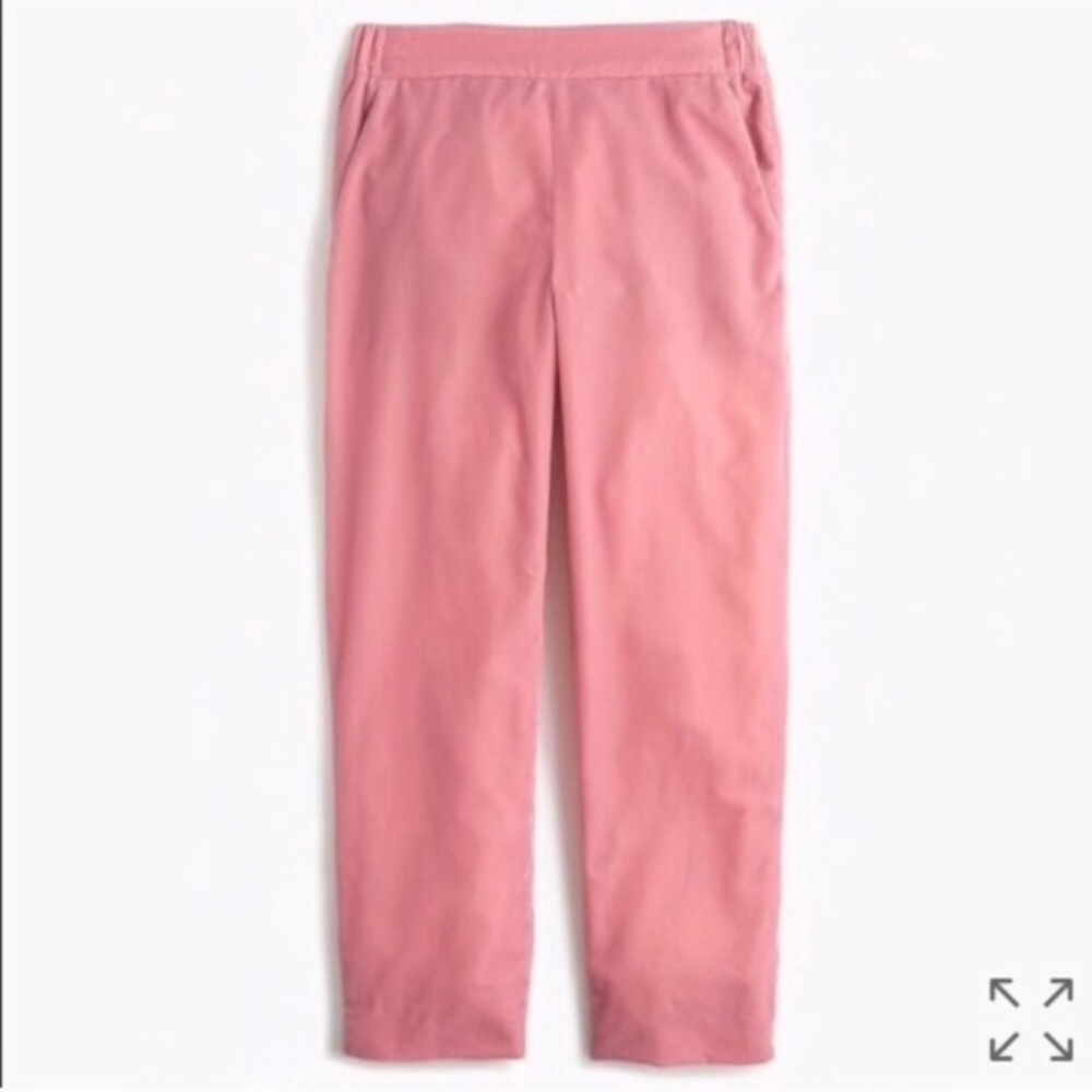 J.Crew Velvet Easy Pant